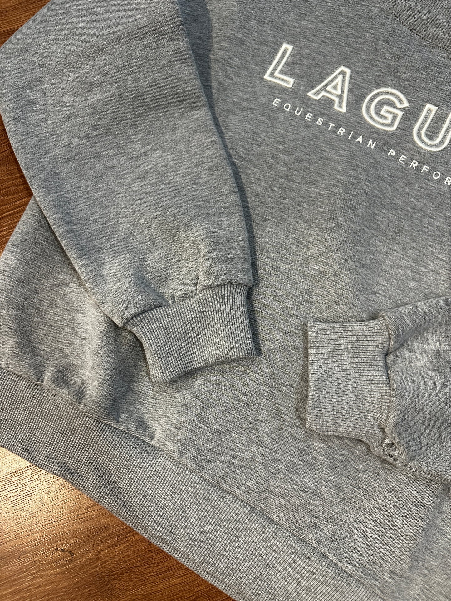 LAGUSO LADIES SWEATER THESI | GREY MELANGE