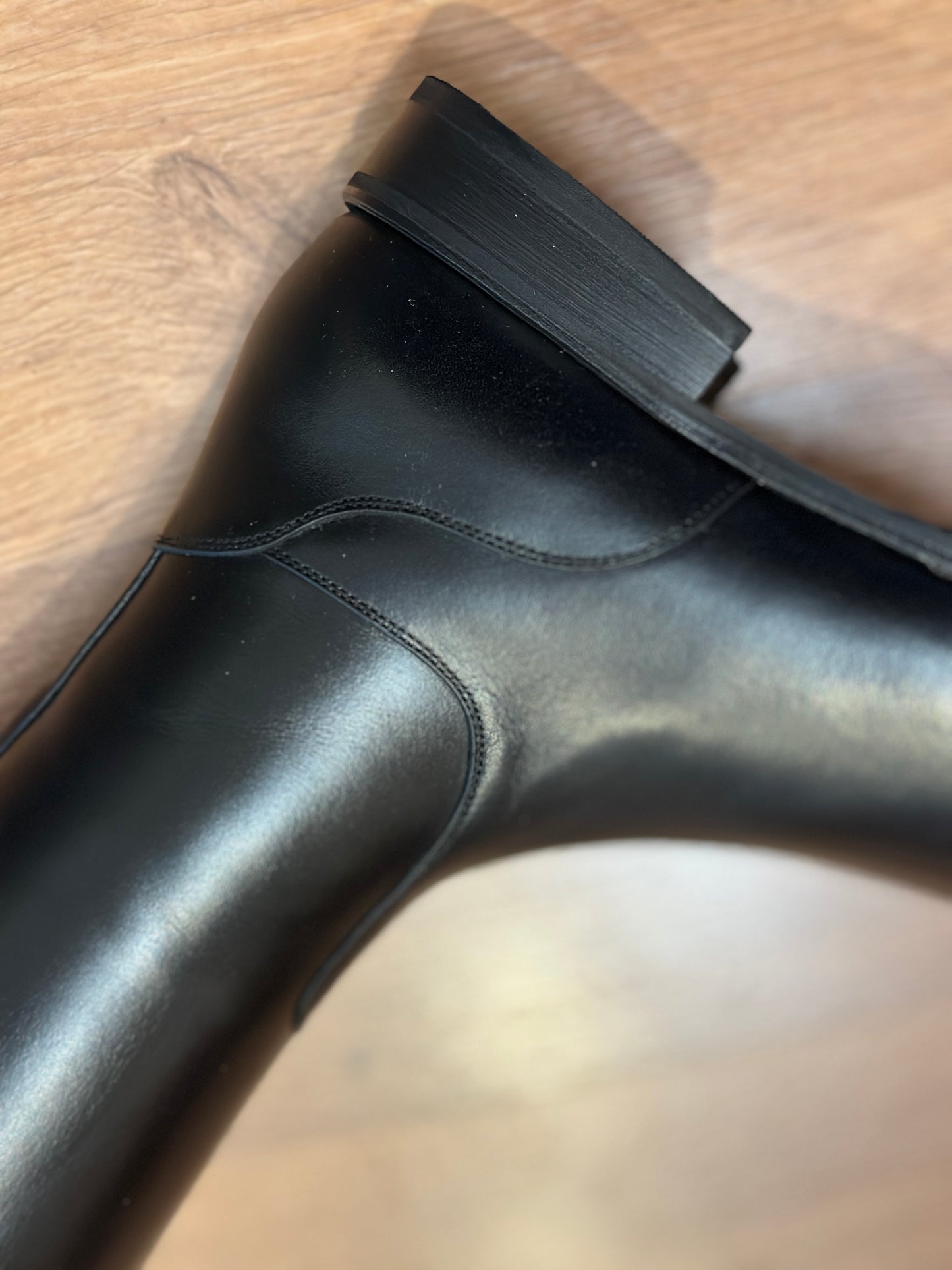 DE NIRO BELLINI DRESSAGE TALL BOOT - WRAT BLACK, RONDINE TOP