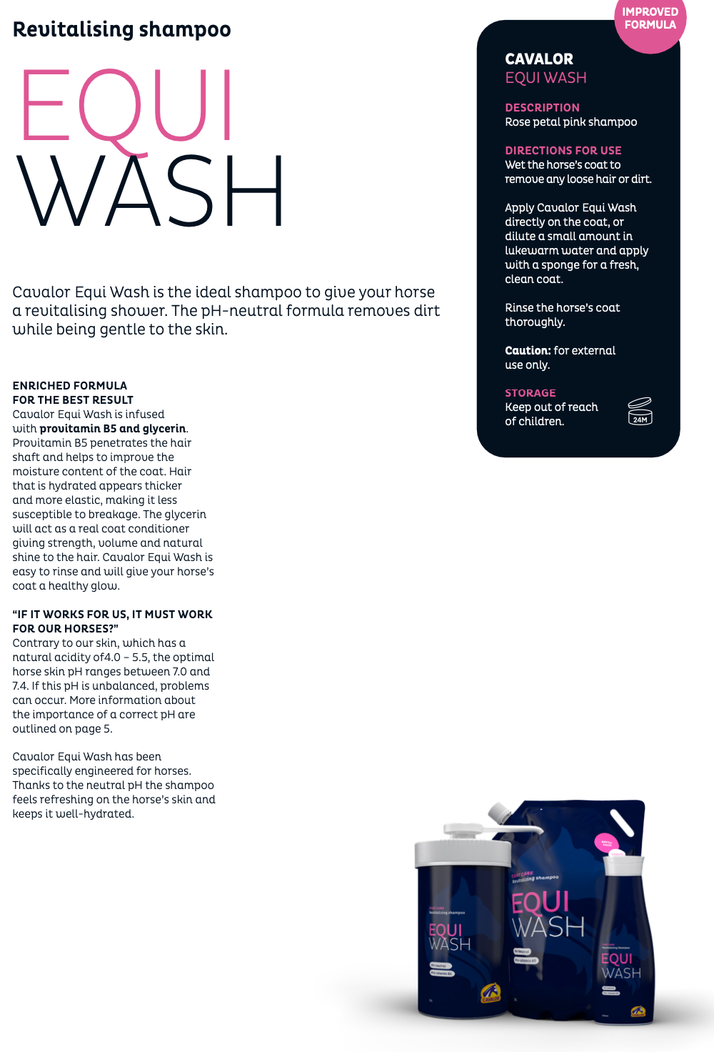 CAVALOR EQUI WASH