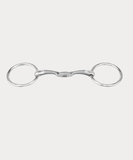 SPRENGER LOOSE-RING DOUBLE JOINTED 14MM SATINOX