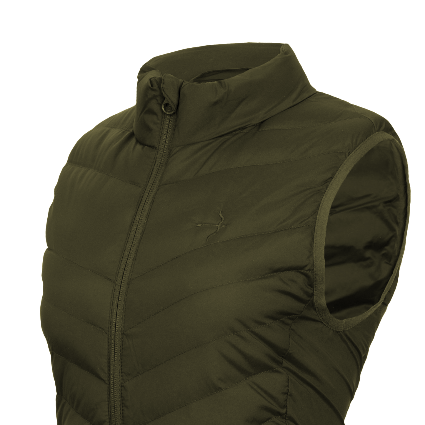 LAGUSO LADIES QUILTED VEST | ALICE KHAKI