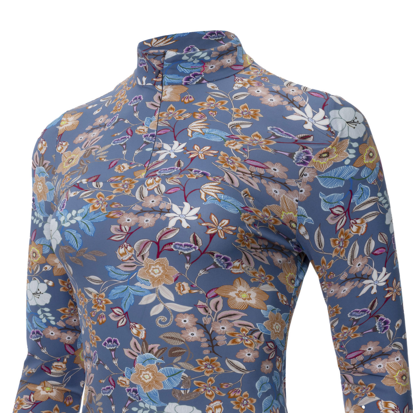 LAGUSO TRAINING SHIRT - CARLOTTA FLOWERS BLUE