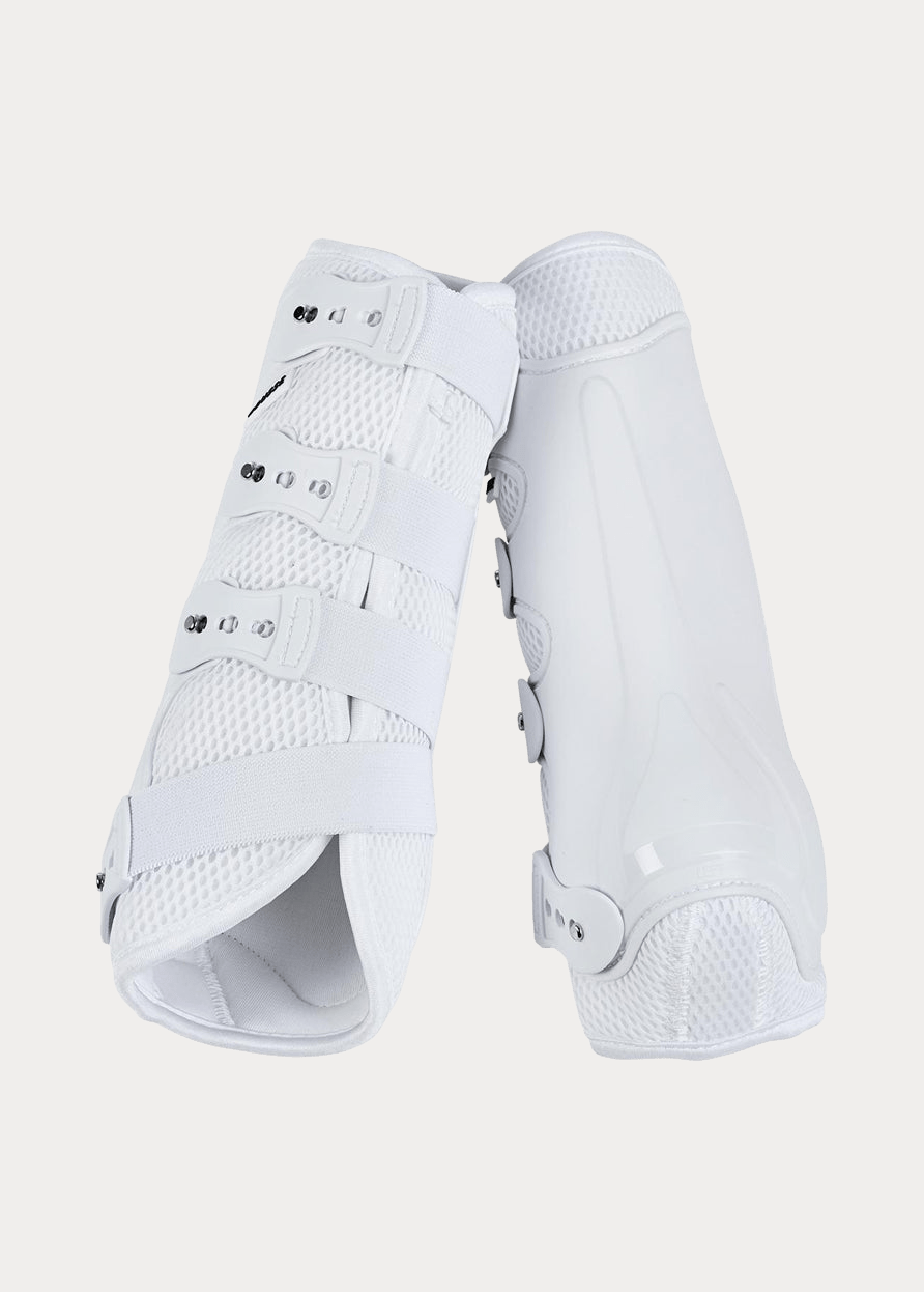 Mesh dressage boots