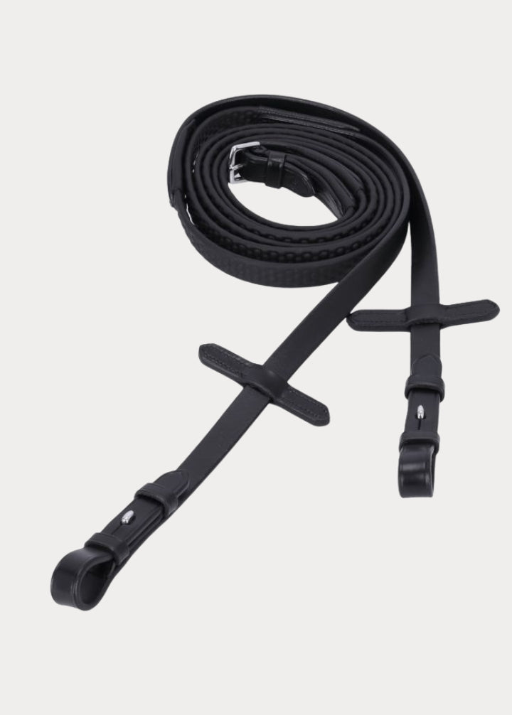 SCHOCKEMÖHLE SPORTS REINS SOFT RUBBER DOTS
