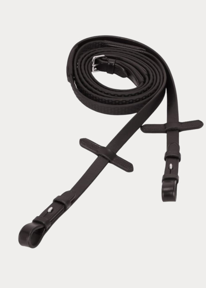SCHOCKEMÖHLE SPORTS REINS SOFT RUBBER DOTS