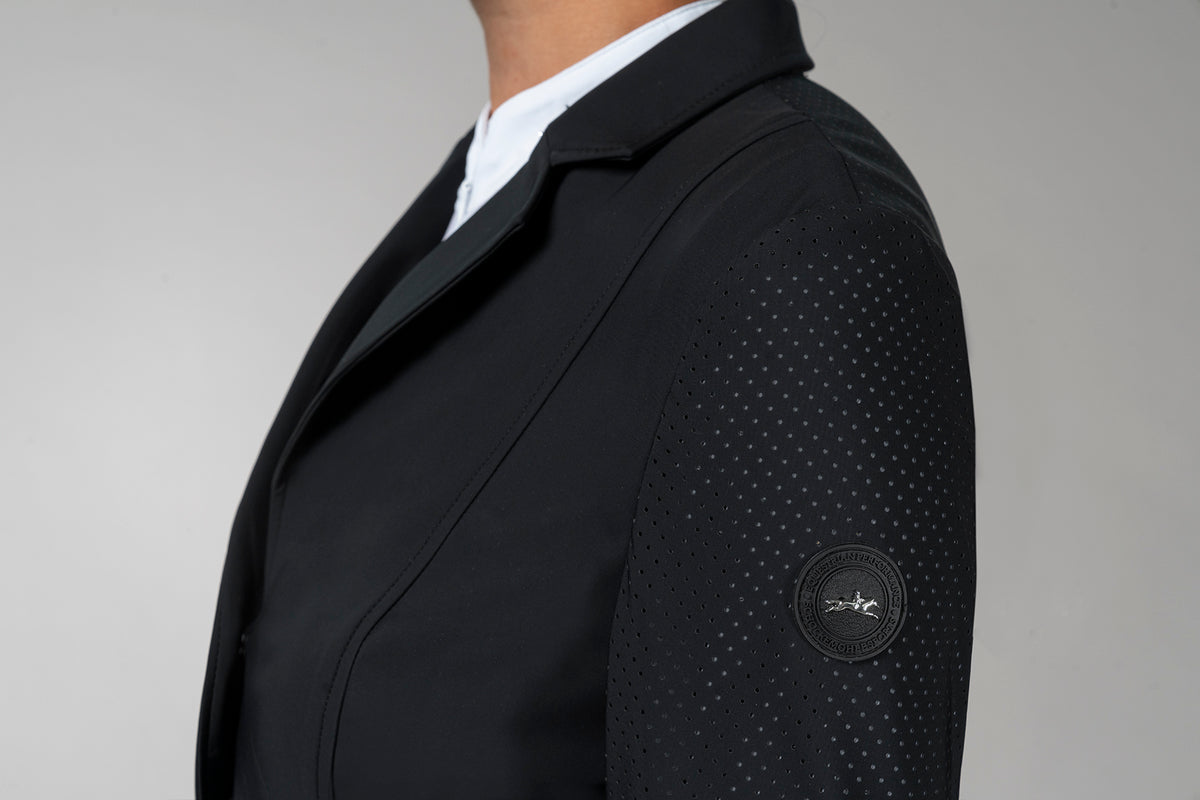 SCHOCKEMOHLE SPORTS WOMEN'S COMPETITION JACKET ADELLA - BREATHABLE MESH FABRIC