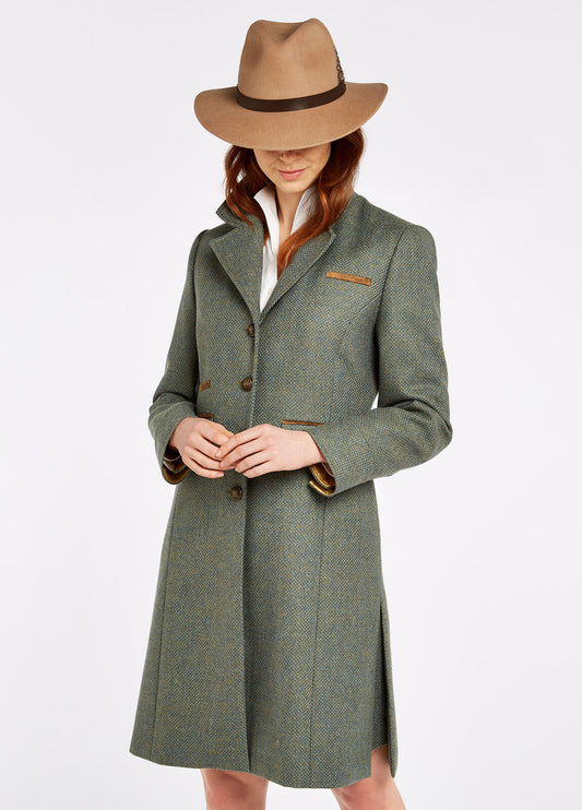 three-quarter long coat