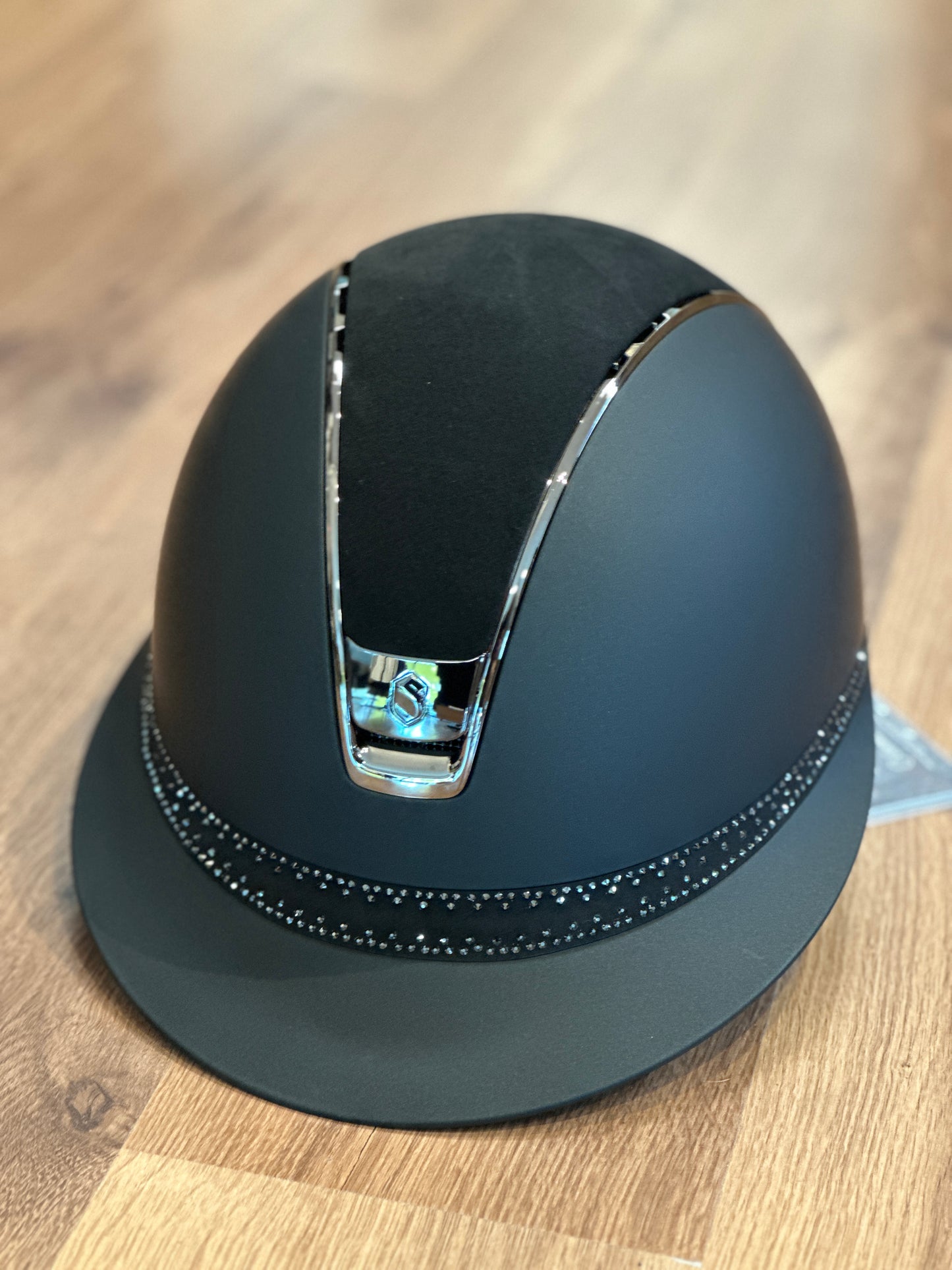 SAMSHIELD 2.0 MISS SHIELD BLACK ALCANTARA TOP WITH TIARA FRONTAL BAND
