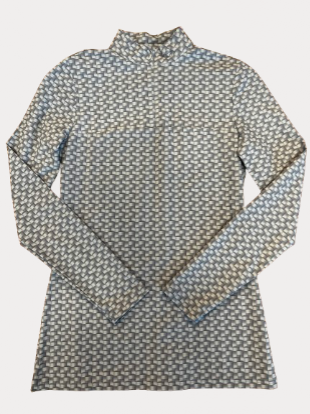 LAGUSO TRAINING SHIRT CARLOTTA WOVEN GREY