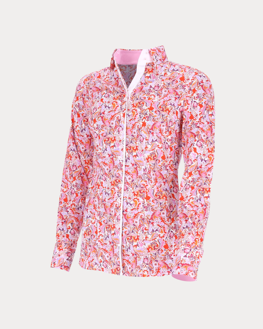 FIOR DA LISO LUNA PAISLEY BLOUSE