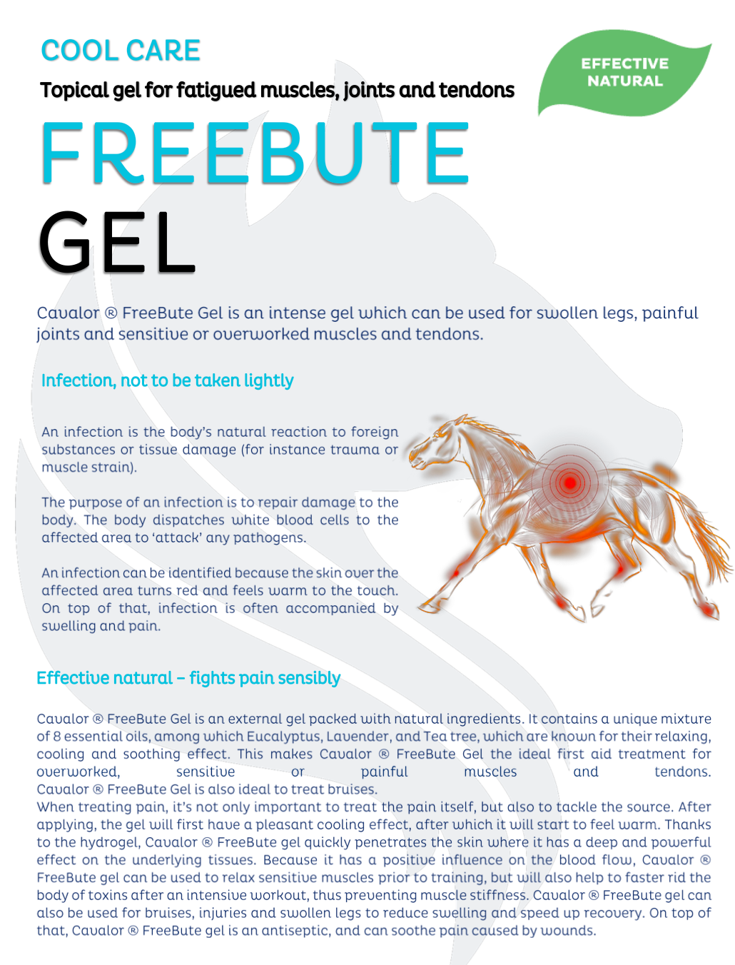 CAVALOR FREEBUTE GEL