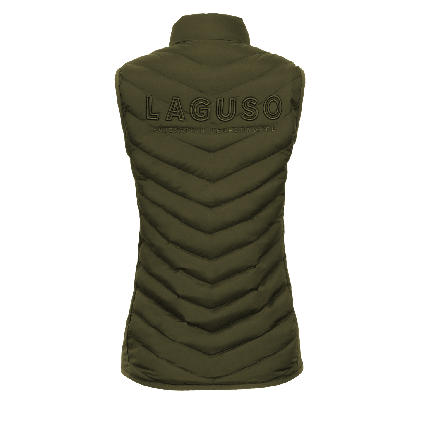 LAGUSO LADIES QUILTED VEST | ALICE KHAKI