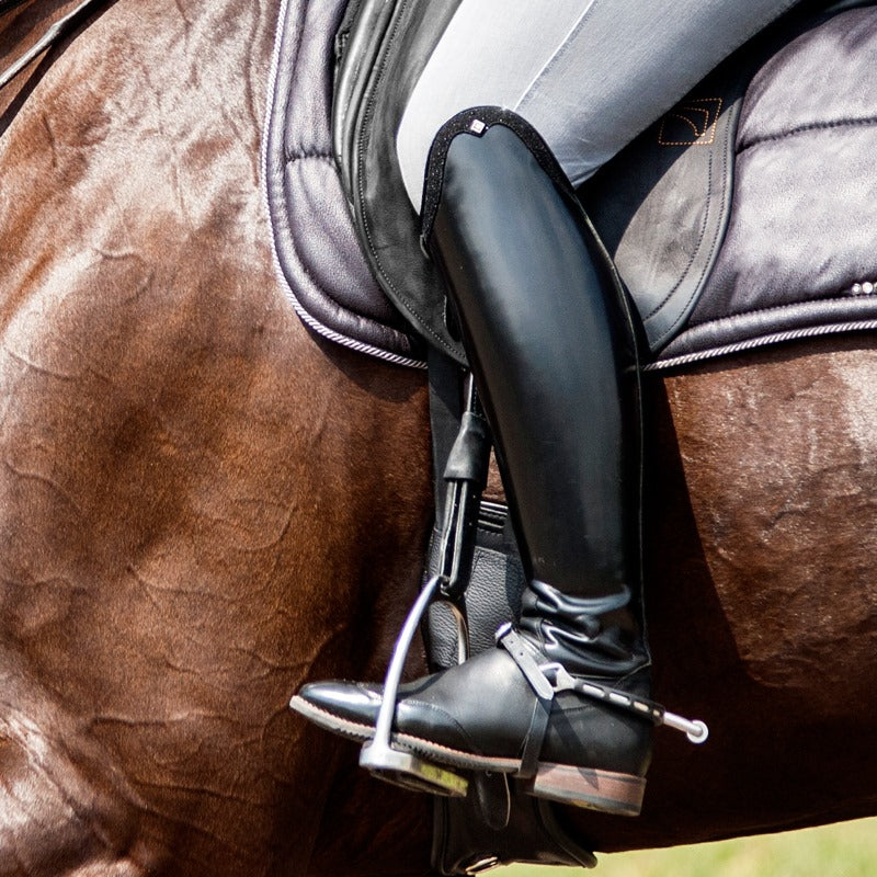 DE NIRO RAFFAELO DRESSAGE TALL BOOT WITH RONDINE STARDUST TOP