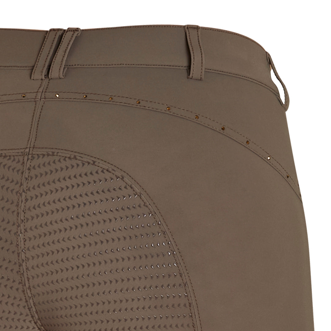 Brache Sportivo Su Misura Donna Tailored Sportsman – Vintage Hunter – Cerniera Metà Altezza – Peonia/Marrone
