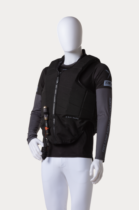 Body protector with built in air bag