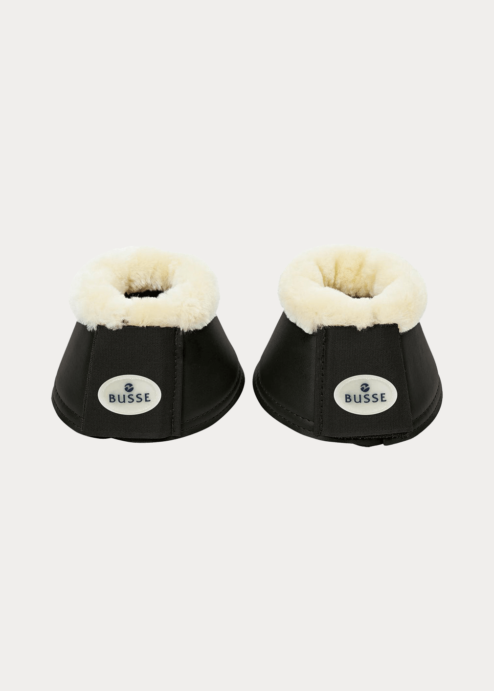 Black bell boots with fleece top