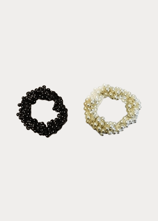 pearl scrunchie