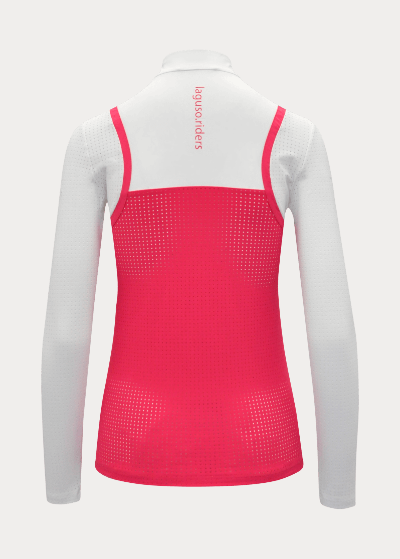LAGUSO COMPETITION SHIRT SAVANNA MESH PINK