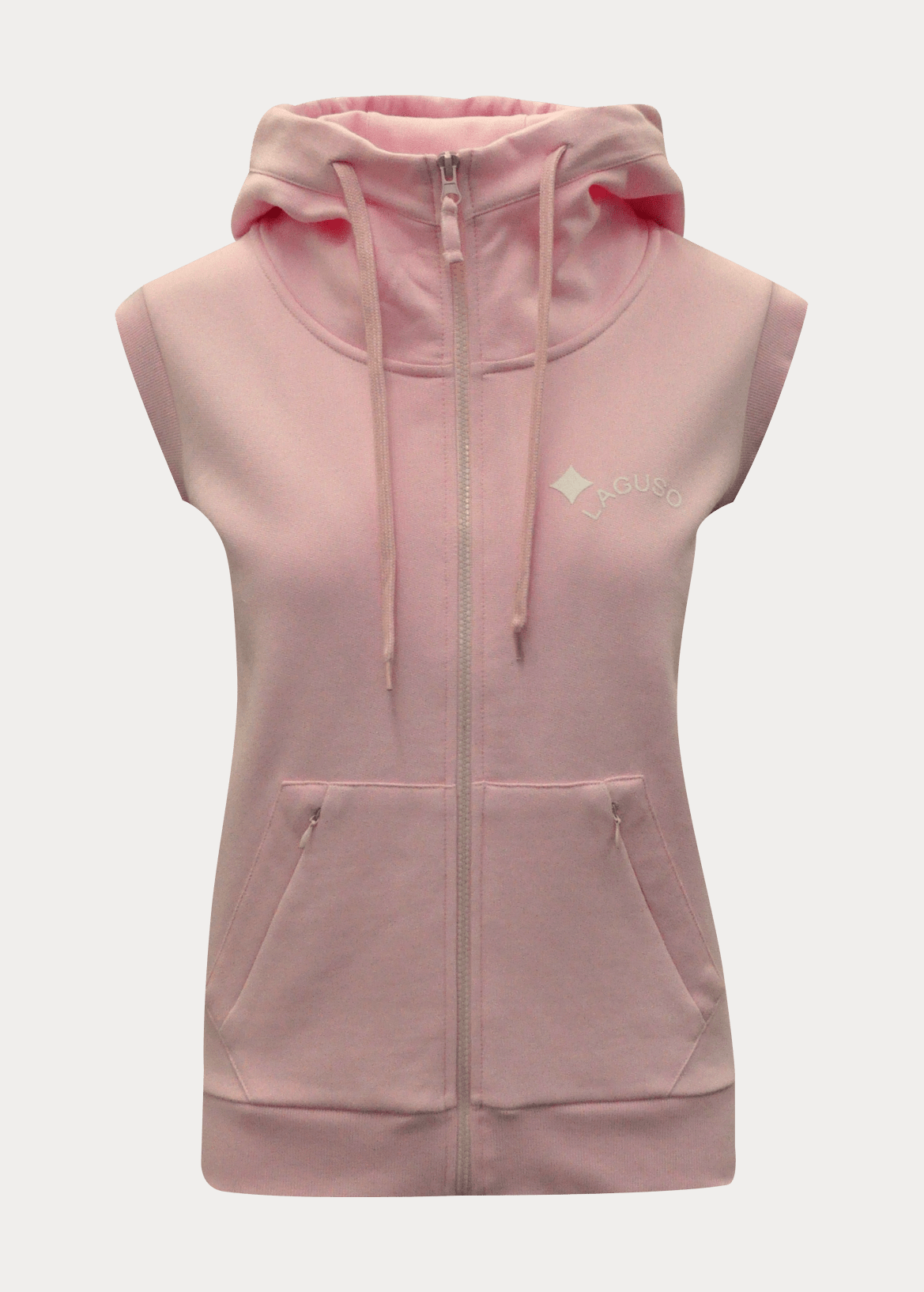 LAGUSO MINOU STAR SLEEVELESS SWEAT JACKET