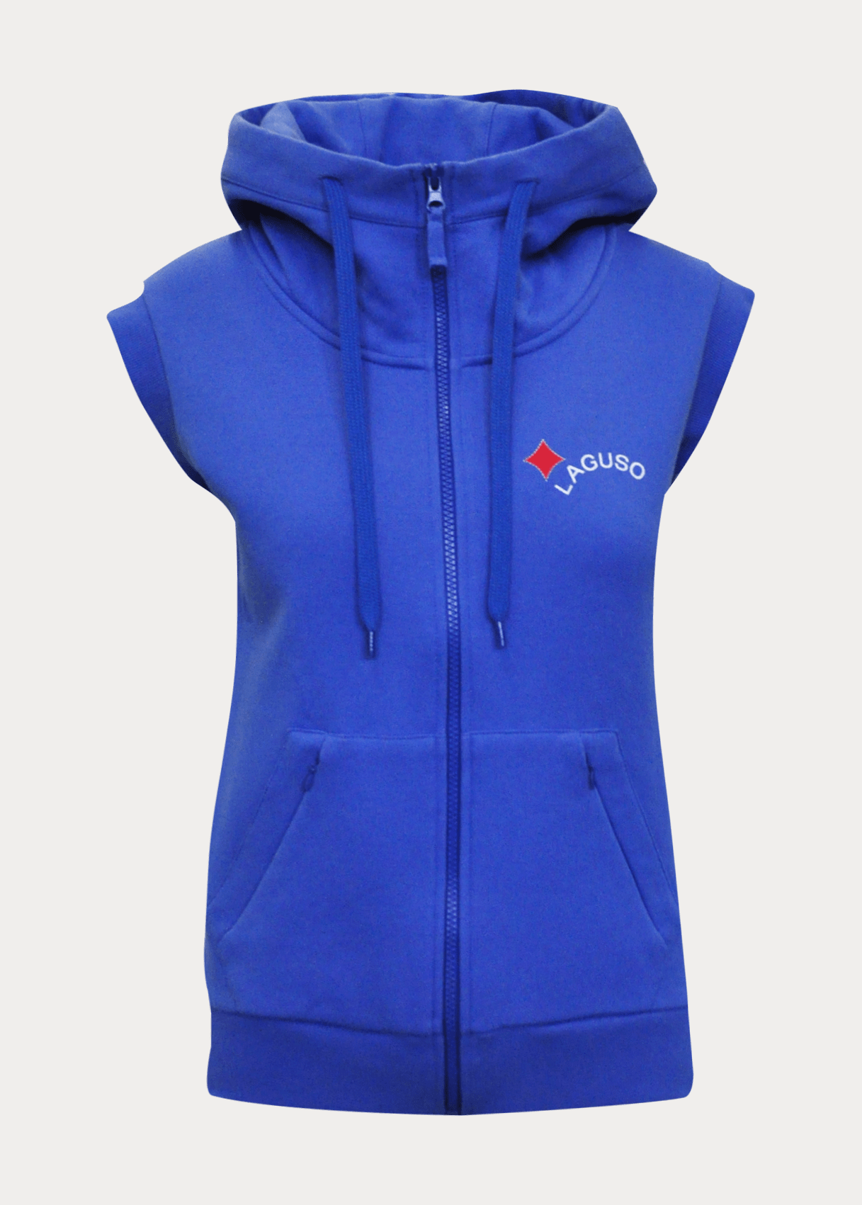 LAGUSO SLEEVELESS SWEAT JACKET | MINOU STAR
