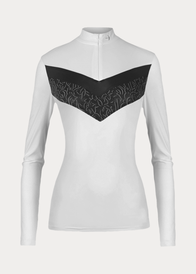 LAGUSO COMPETITION BLOUSE - VIVIEN 'POP NERO' AW22