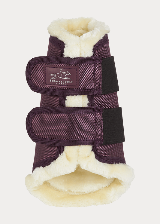 fluffy dressage boots
